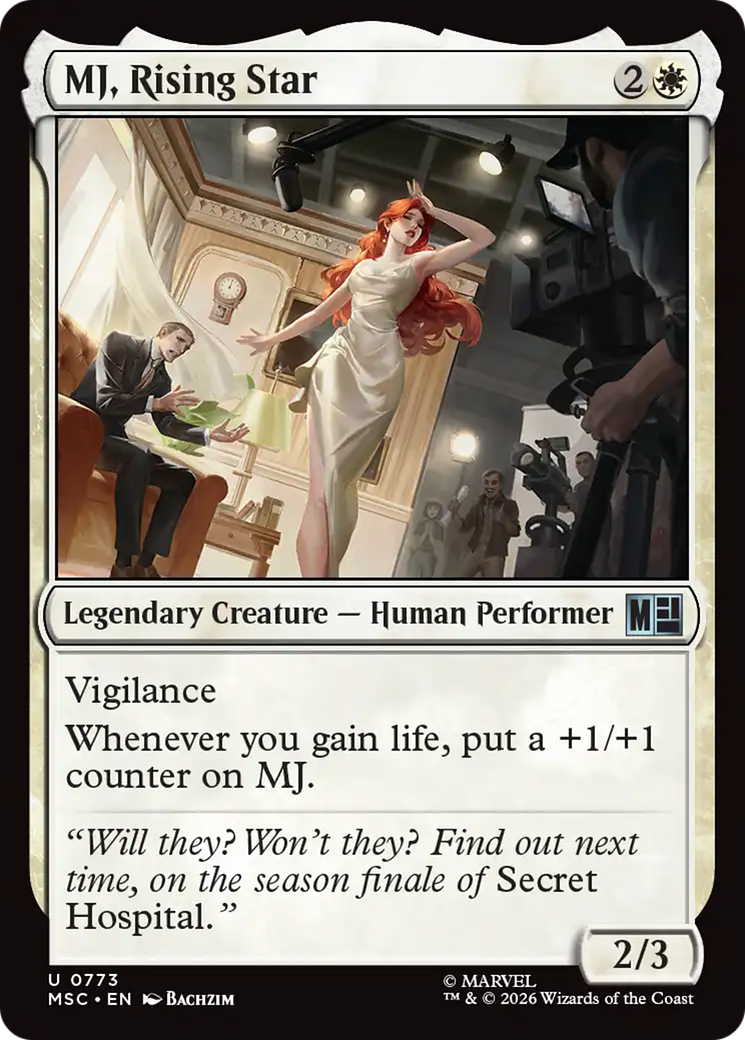 MJ, Rising Star [Marvel Super Heroes Commander] | Card Citadel