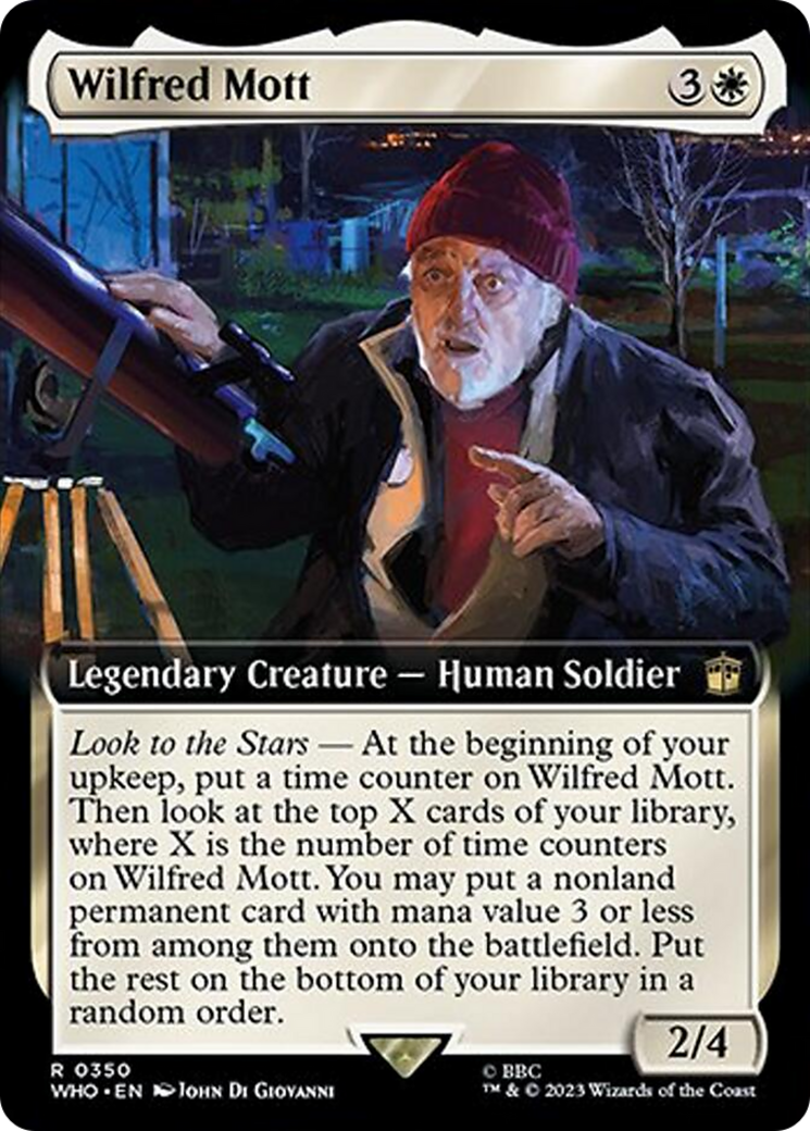 Wilfred Mott (Extended Art) [Doctor Who] | Card Citadel