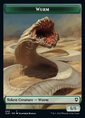 Phyrexian Beast // Wurm Double-Sided Token [Commander Legends: Battle for Baldur's Gate Tokens] | Card Citadel