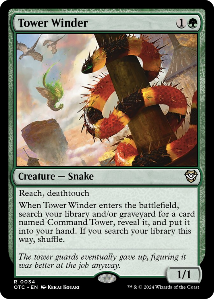 Tower Winder [Outlaws of Thunder Junction Commander] | Card Citadel