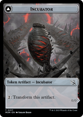 Incubator // Phyrexian (17) Double-Sided Token [March of the Machine Tokens] | Card Citadel