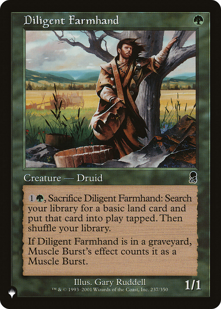 Diligent Farmhand [The List Reprints] | Card Citadel