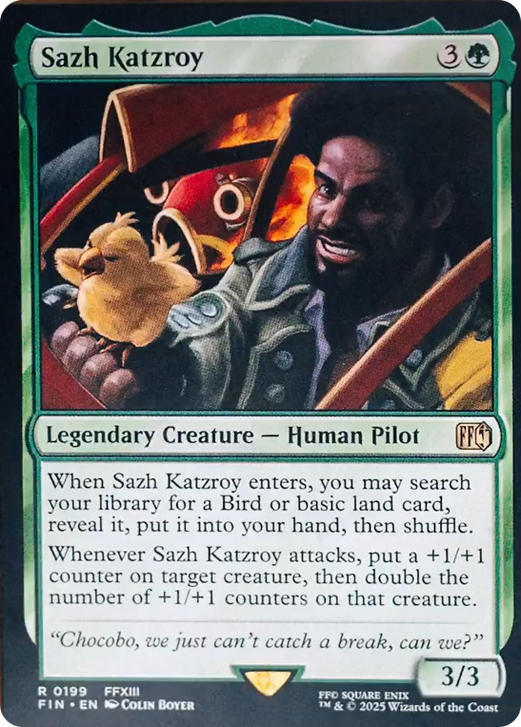 Sazh Katzroy [FINAL FANTASY] | Card Citadel