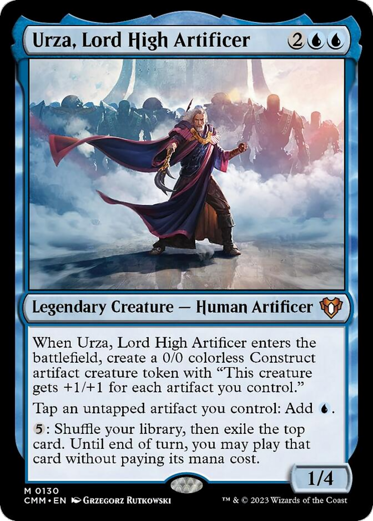 Urza, Lord High Artificer [Commander Masters] | Card Citadel