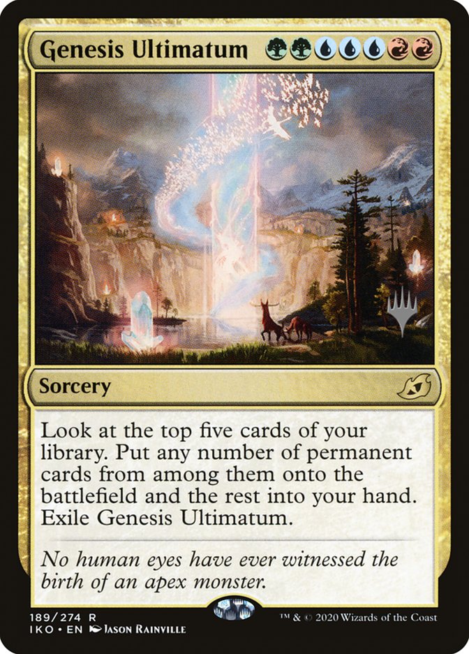 Genesis Ultimatum (Promo Pack) [Ikoria: Lair of Behemoths Promos] | Card Citadel