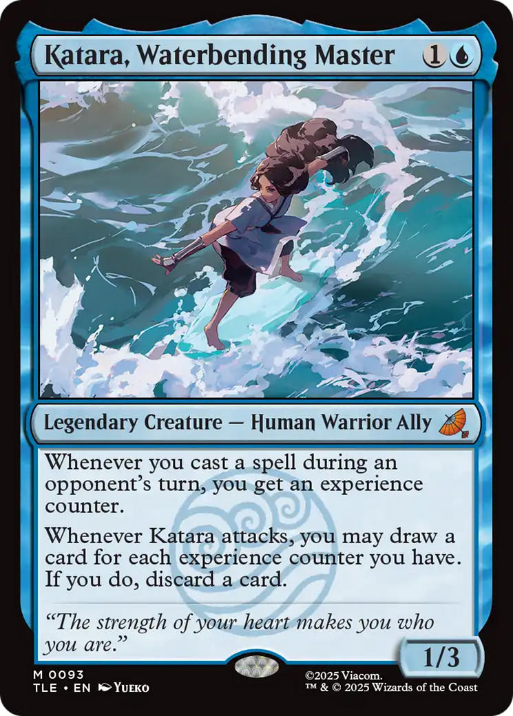 Katara, Waterbending Master [Avatar: The Last Airbender: Eternal-Legal] | Card Citadel