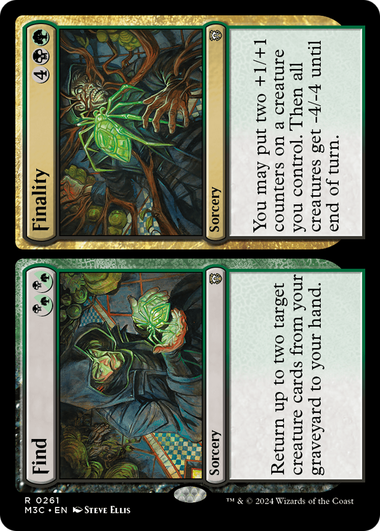 Find // Finality (Ripple Foil) [Modern Horizons 3 Commander] | Card Citadel
