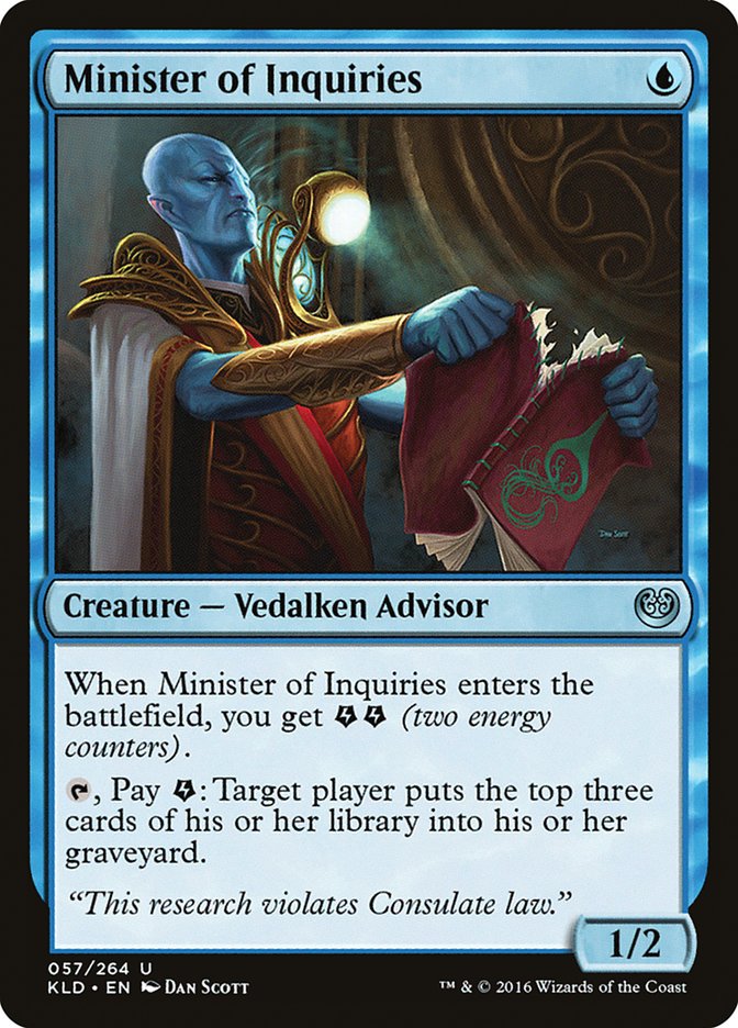 Minister of Inquiries [Kaladesh] | Card Citadel