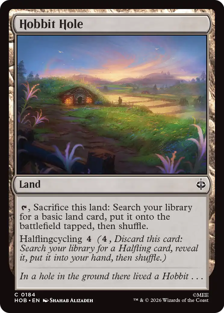Hobbit Hole [The Hobbit] | Card Citadel