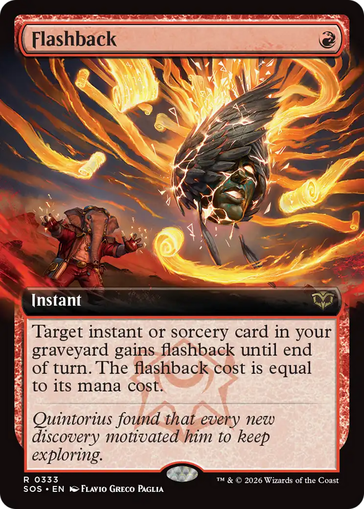 Flashback (Extended Art) [Secrets of Strixhaven] | Card Citadel