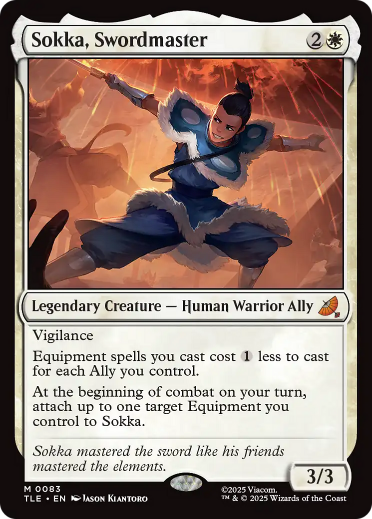 Sokka, Swordmaster [Avatar: The Last Airbender: Eternal-Legal] | Card Citadel