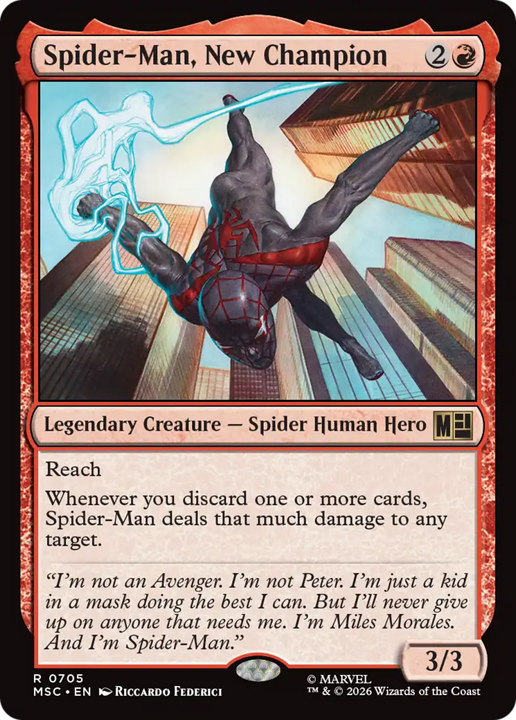 Spider-Man, New Champion [Marvel Super Heroes Commander] | Card Citadel