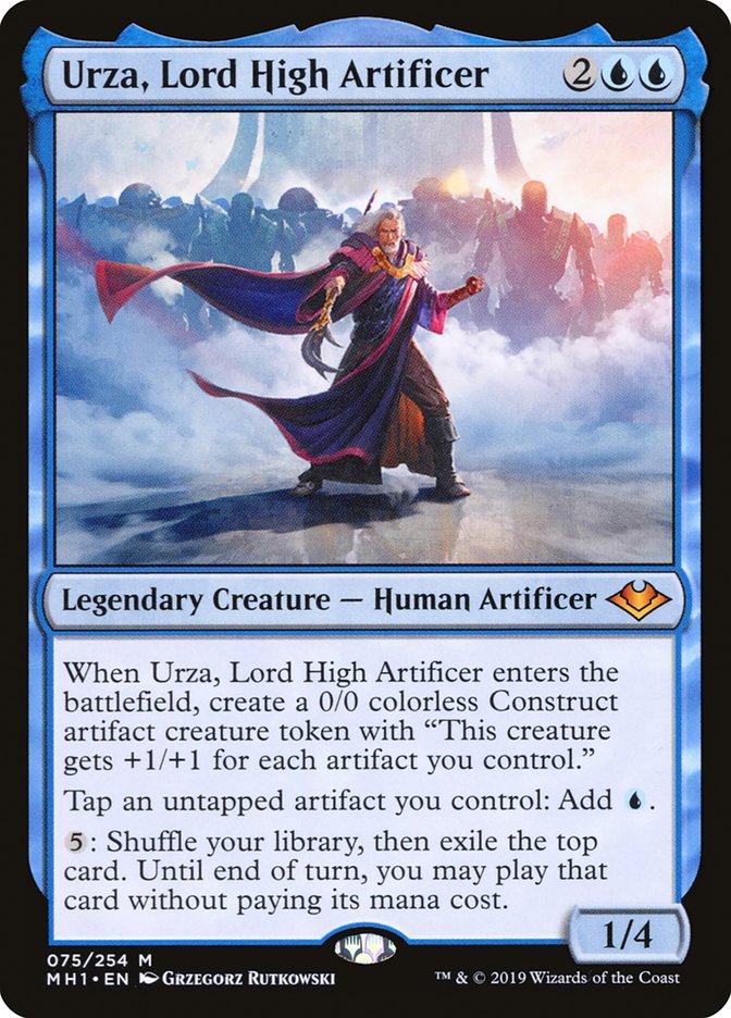 Urza, Lord High Artificer [Modern Horizons] | Card Citadel