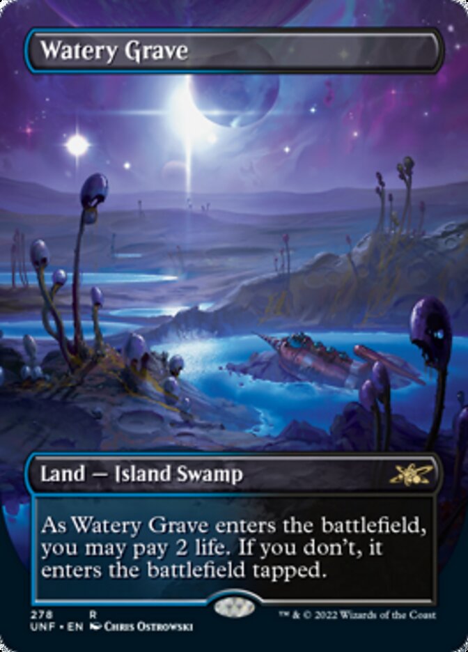 Watery Grave (Borderless) [Unfinity] | Card Citadel