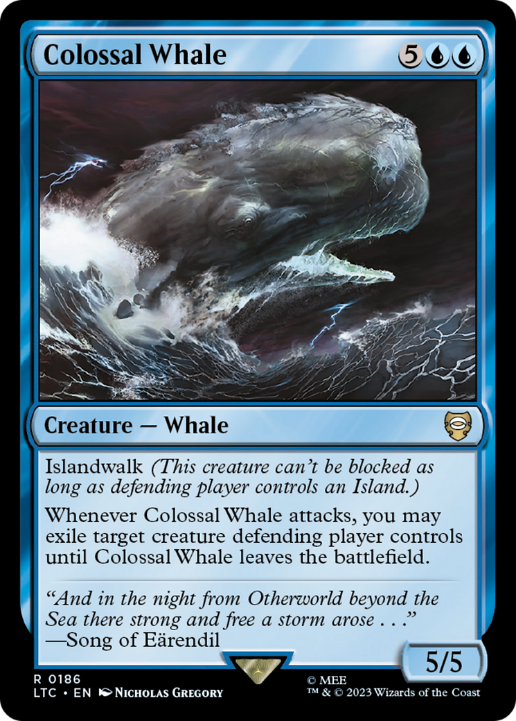 Colossal Whale [The Lord of the Rings: Tales of Middle-Earth Commander] | Card Citadel