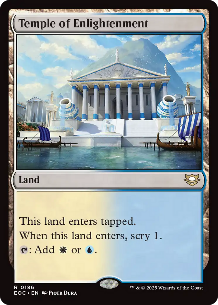 Temple of Enlightenment [Edge of Eternities Commander] | Card Citadel