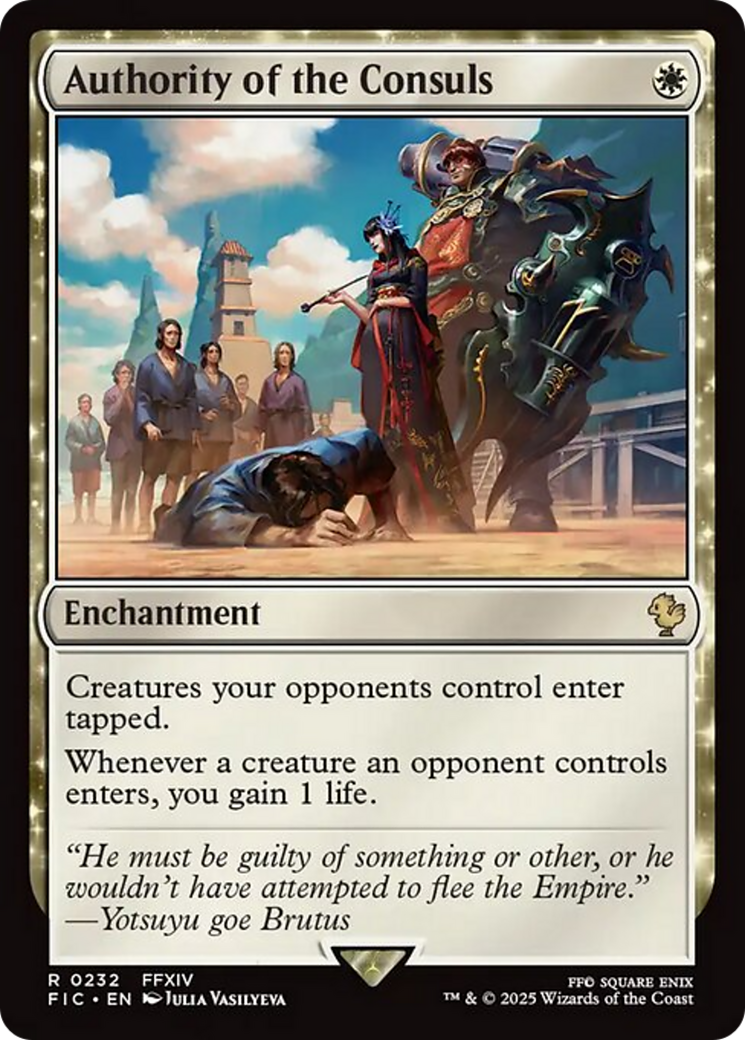 Authority of the Consuls [FINAL FANTASY Commander] | Card Citadel