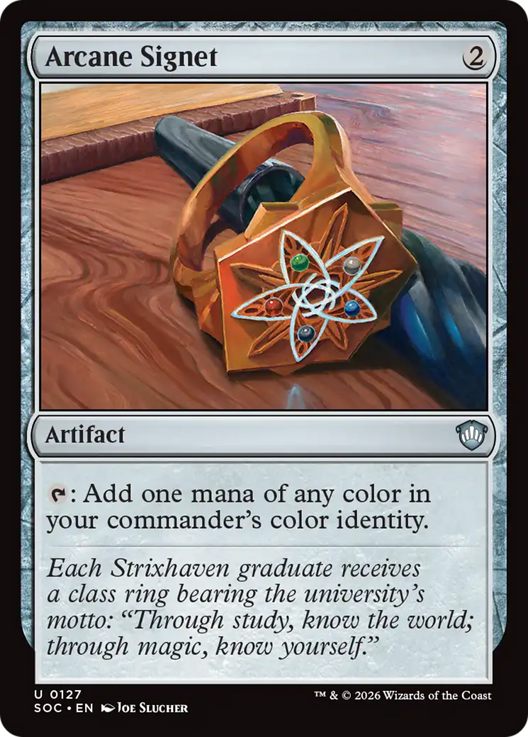 Arcane Signet [Secrets of Strixhaven Commander] | Card Citadel