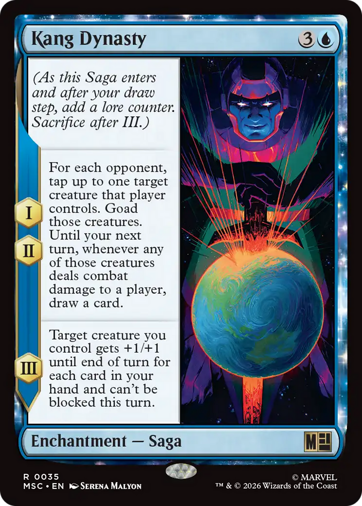 Kang Dynasty (Surge Foil) [Marvel Super Heroes Commander] | Card Citadel