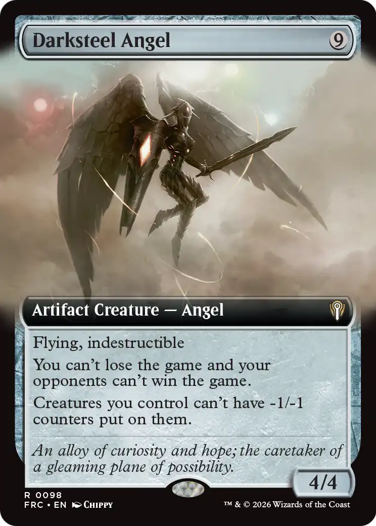 Darksteel Angel (Extended Art) [Star Trek Commander] | Card Citadel
