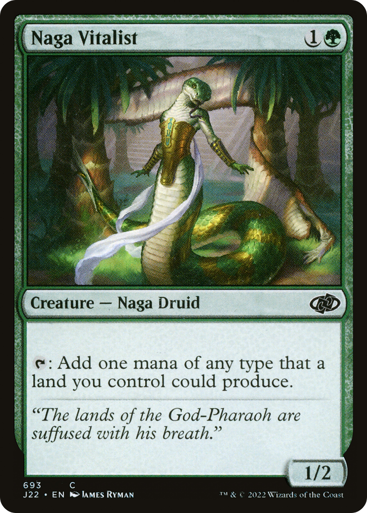 Naga Vitalist [Jumpstart 2022] | Card Citadel