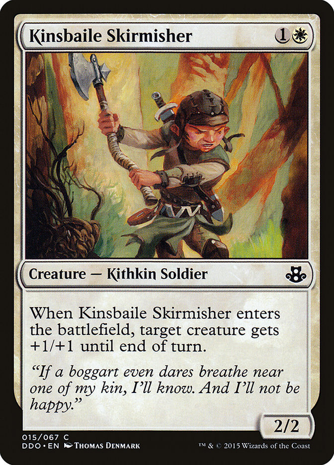 Kinsbaile Skirmisher [Duel Decks: Elspeth vs. Kiora] | Card Citadel