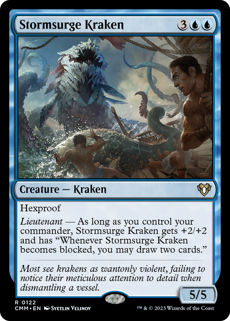 Stormsurge Kraken [Commander Masters] | Card Citadel