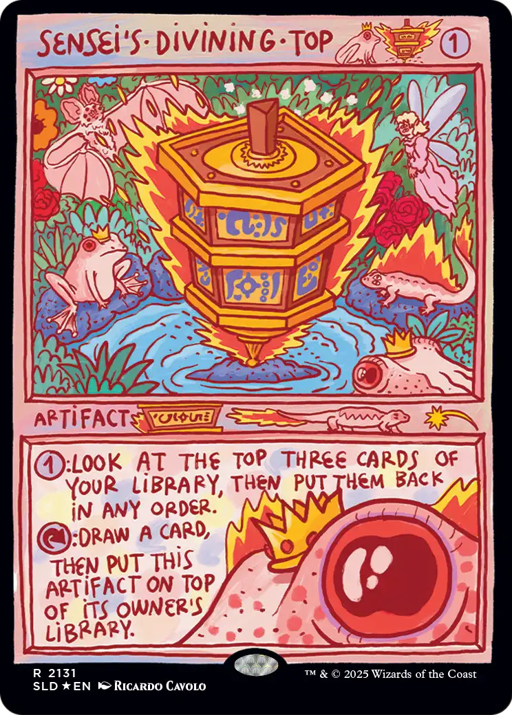 Sensei's Divining Top [Secret Lair Drop Series] | Card Citadel