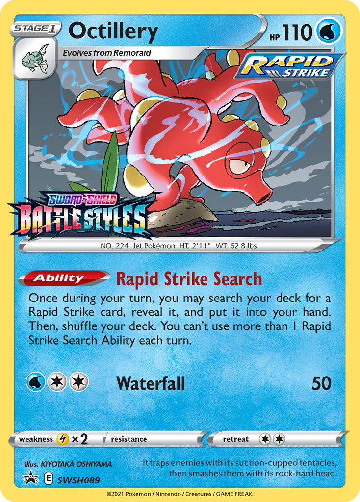 Octillery (SWSH089) (Prerelease Promo) [Sword & Shield: Black Star Promos] | Card Citadel