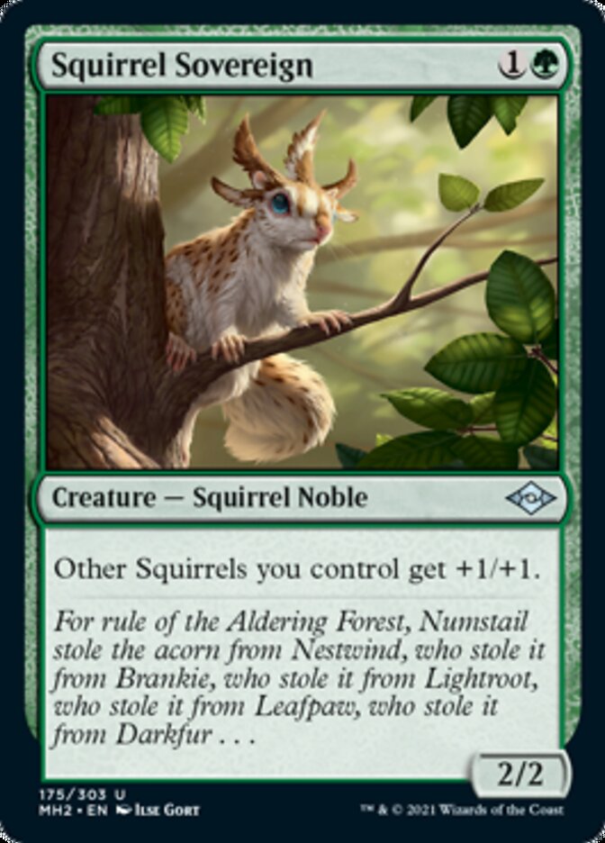 Squirrel Sovereign [Modern Horizons 2] | Card Citadel