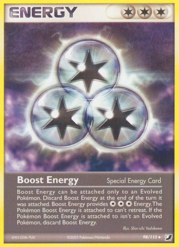 Boost Energy (98/115) [EX: Unseen Forces] | Card Citadel