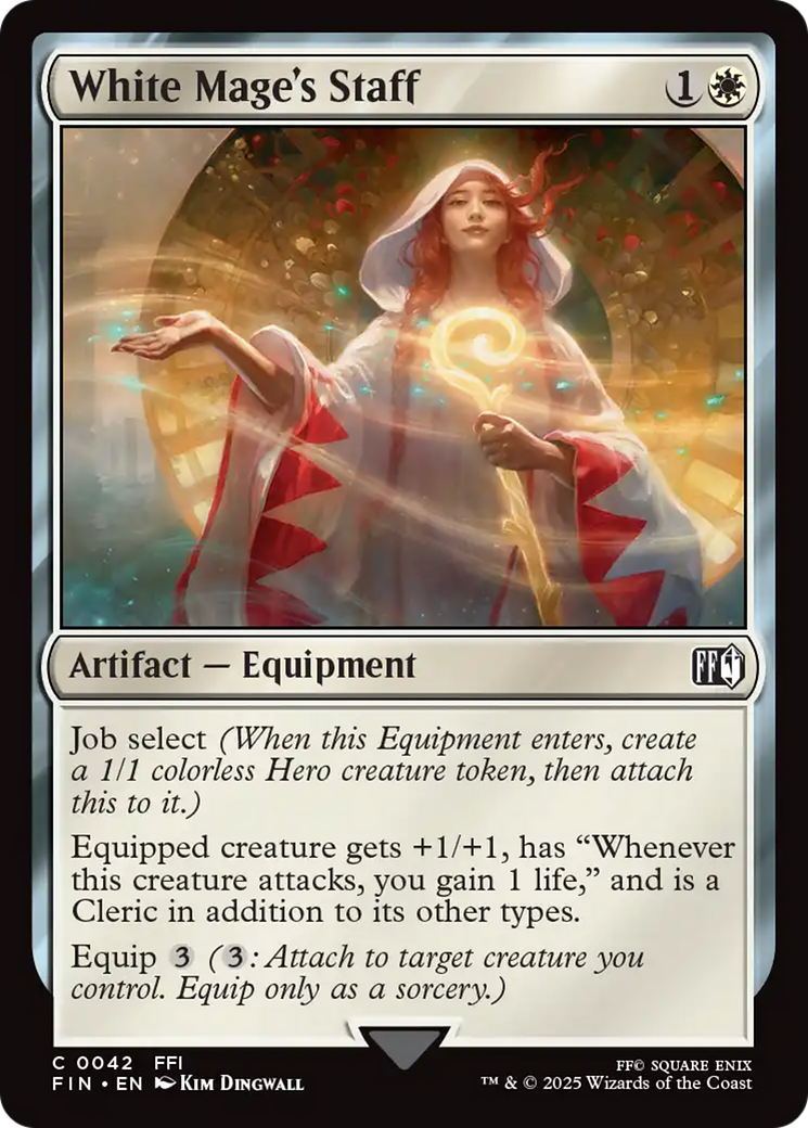 White Mage's Staff [FINAL FANTASY] | Card Citadel
