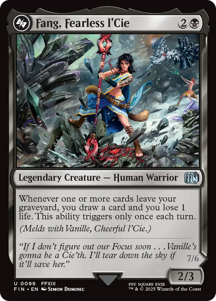 Fang, Fearless l'Cie [FINAL FANTASY] | Card Citadel