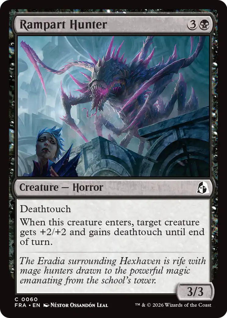 Rampart Hunter [Reality Fracture] | Card Citadel