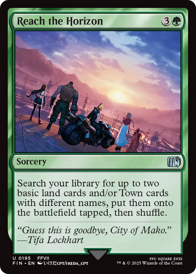 Reach the Horizon [FINAL FANTASY] | Card Citadel
