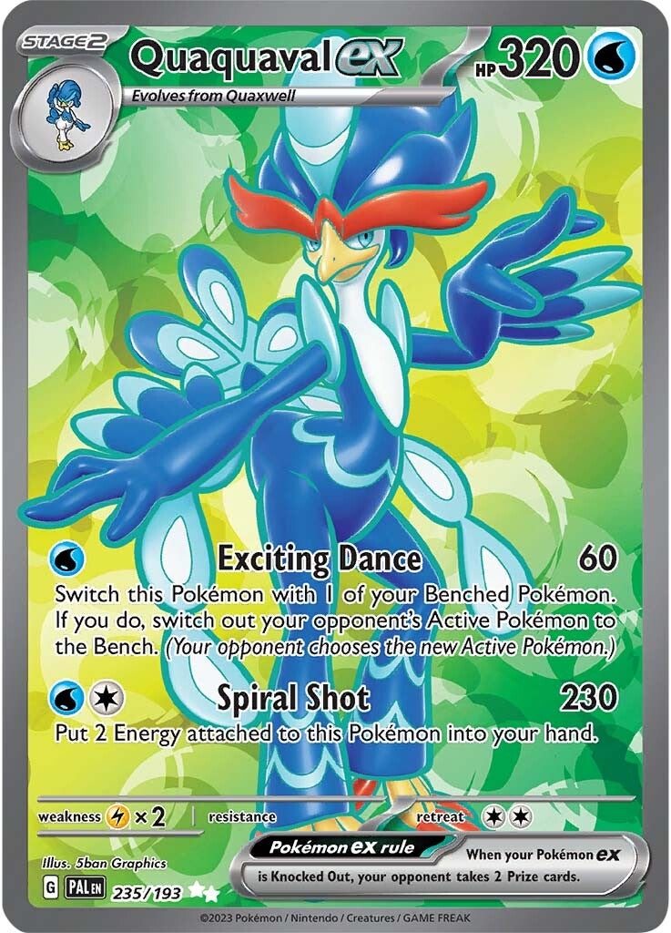 Quaquaval ex (235/193) [Scarlet & Violet: Paldea Evolved] | Card Citadel