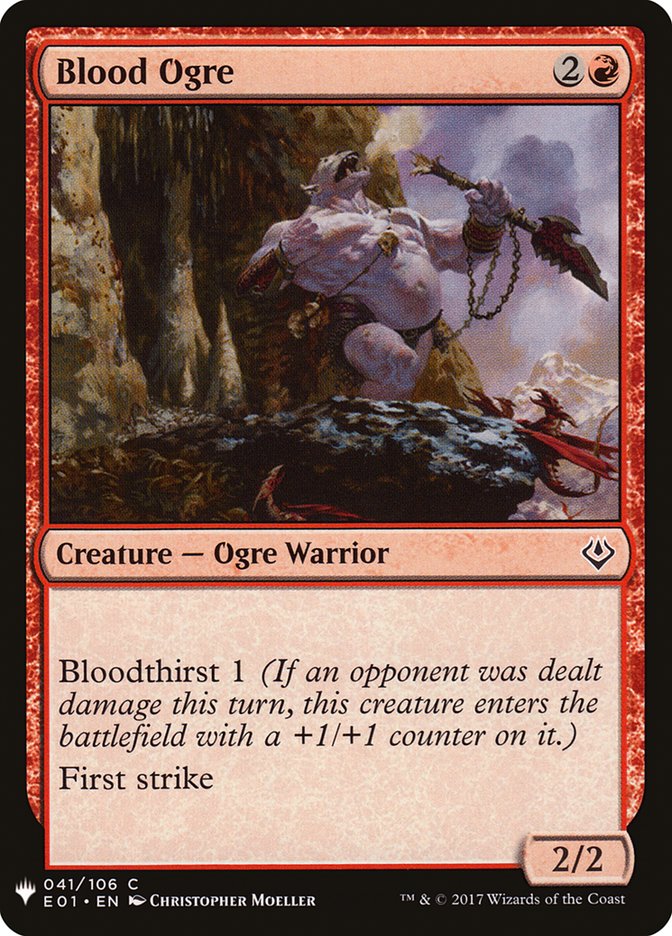 Blood Ogre [Mystery Booster] | Card Citadel