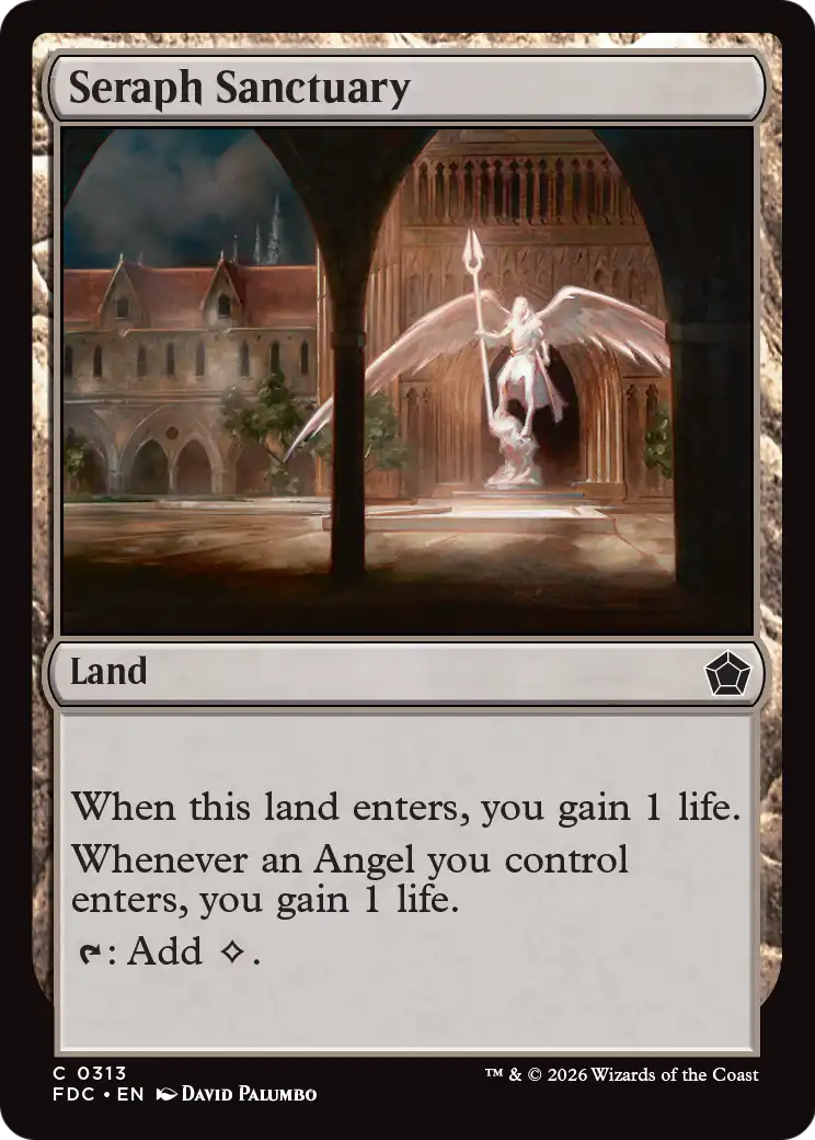 Seraph Sanctuary [Foundations Commander] | Card Citadel