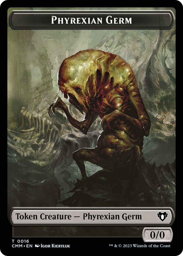 Phyrexian Germ Token [Commander Masters Tokens] | Card Citadel