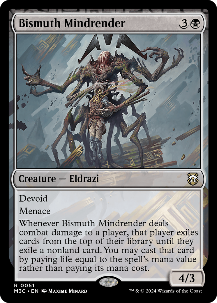 Bismuth Mindrender (Ripple Foil) [Modern Horizons 3 Commander] | Card Citadel
