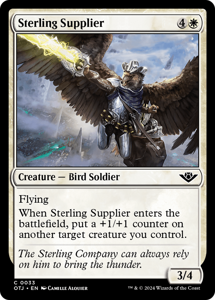 Sterling Supplier [Outlaws of Thunder Junction] | Card Citadel