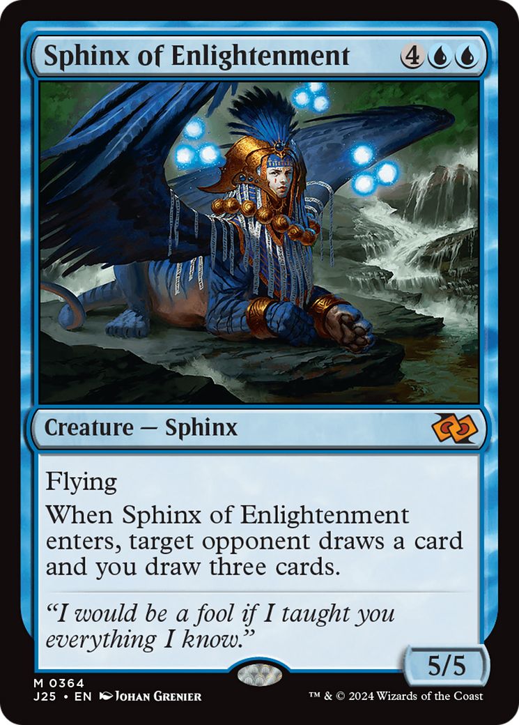 Sphinx of Enlightenment [Foundations Jumpstart] | Card Citadel