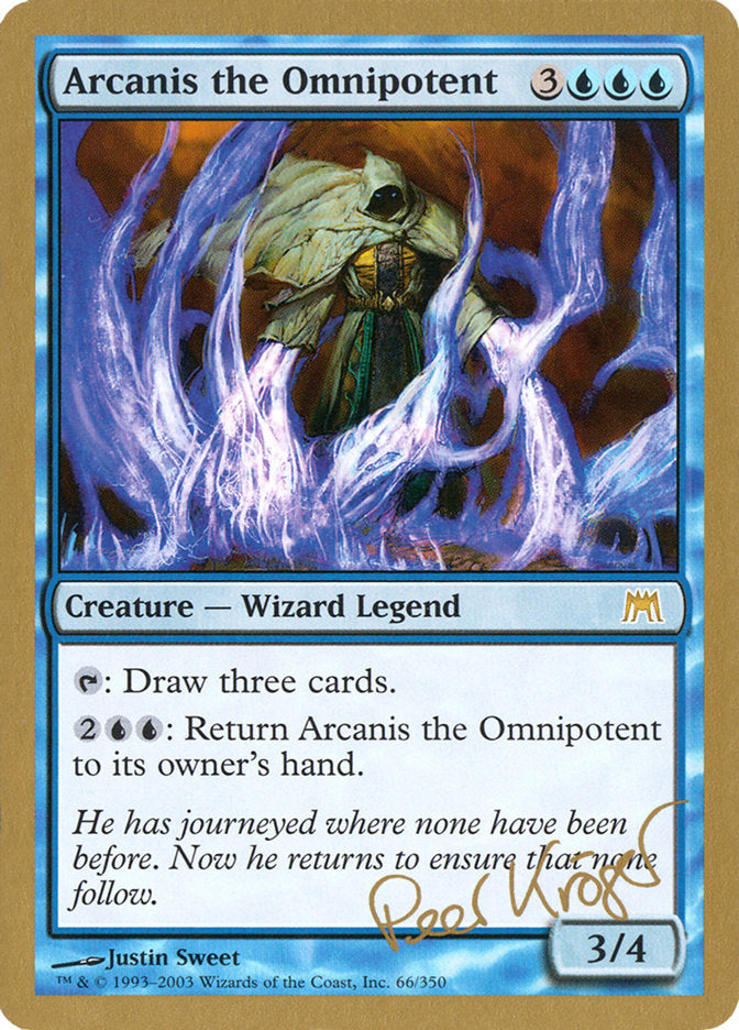 Arcanis the Omnipotent (Peer Kroger) [World Championship Decks 2003] | Card Citadel