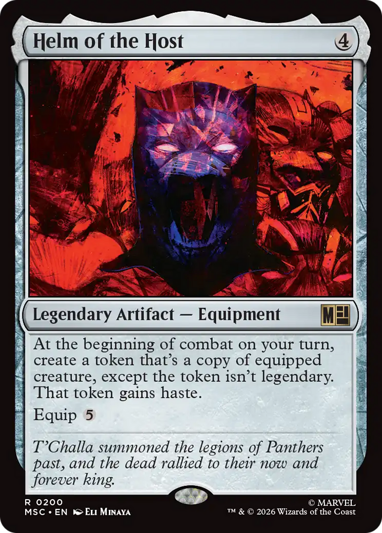 Helm of the Host (Surge Foil) [Marvel Super Heroes Commander] | Card Citadel