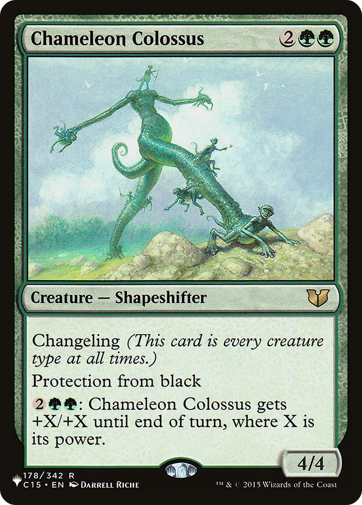 Chameleon Colossus (C15) [The List] | Card Citadel