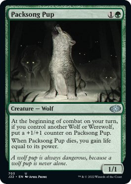 Packsong Pup [Jumpstart 2022] | Card Citadel