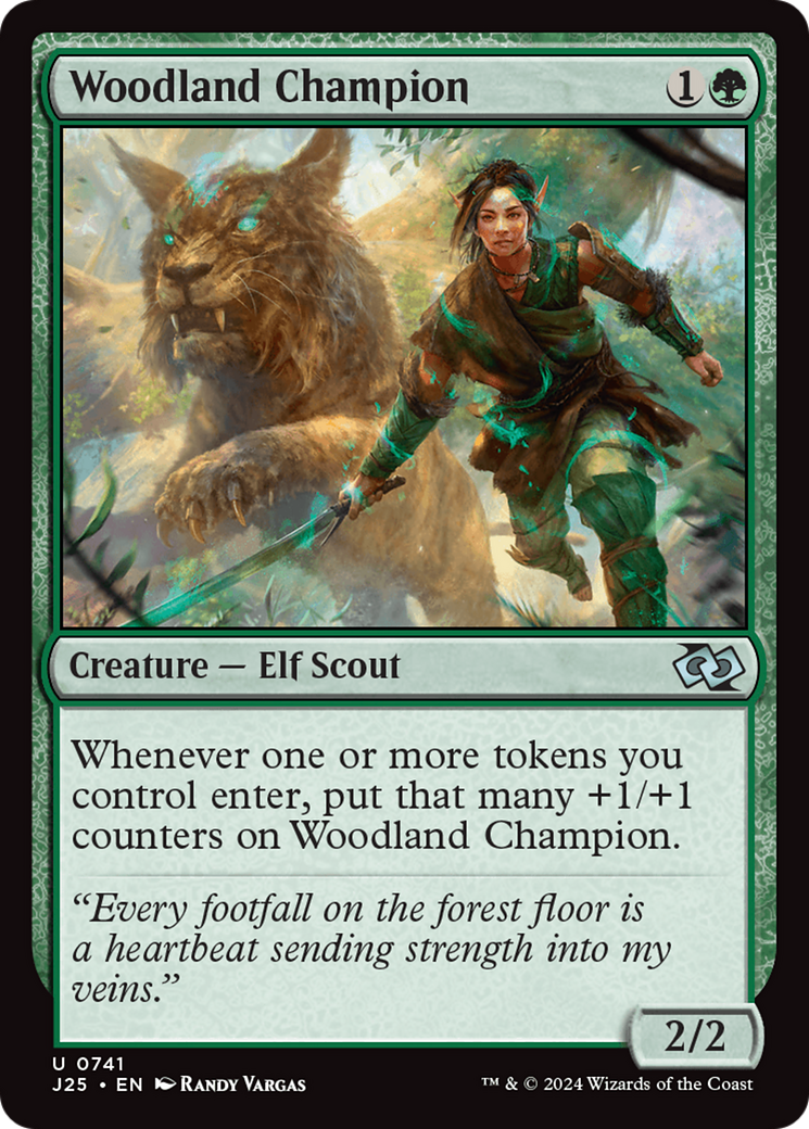 Woodland Champion [Foundations Jumpstart] | Card Citadel