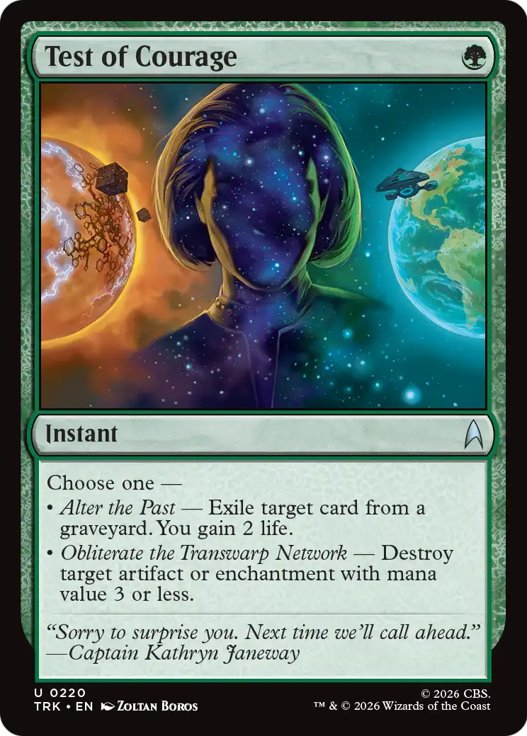 Test of Courage [Star Trek] | Card Citadel