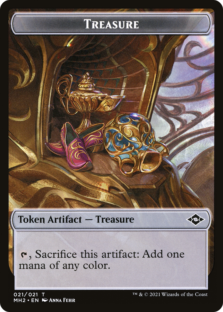 Treasure // Daretti Emblem Double-Sided Token [Secret Lair Drop Series] | Card Citadel