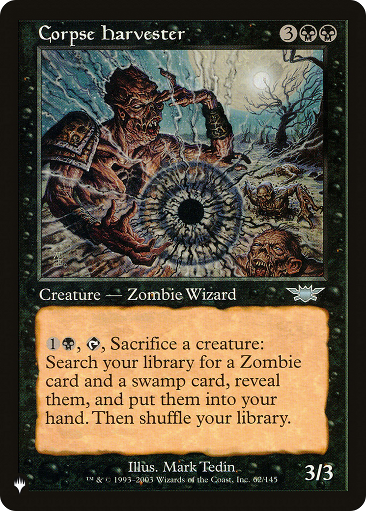 Corpse Harvester [The List Reprints] | Card Citadel